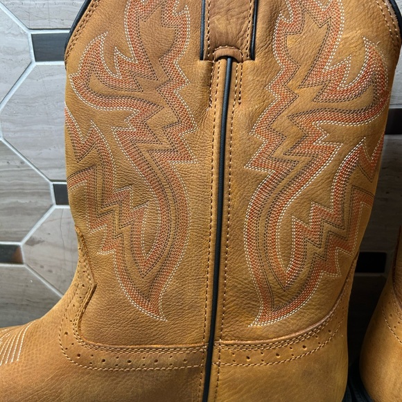 Wolverine Men's Rancher Steel Toe Leather Construction Boot size 13 new w/box - Picture 6 of 14